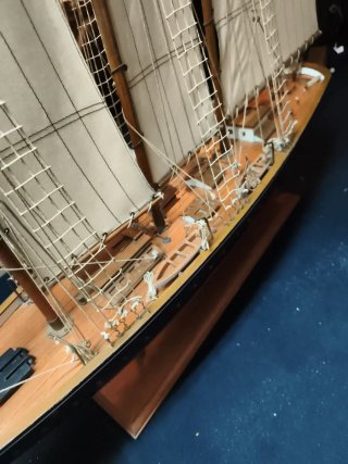 Maqueta de velero 3 mástiles