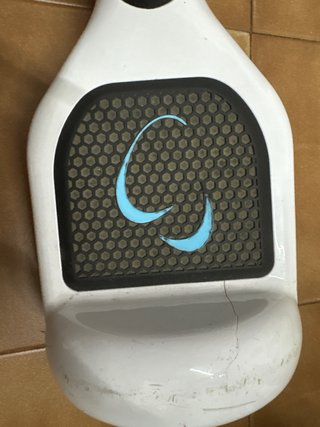 Hoverboard blanco con diseño