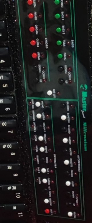 Acordeón Máster Millennium MIDI