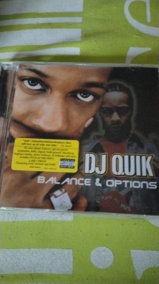 DJ Quik Balance & Options CD