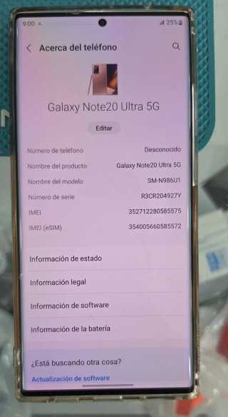 Samsung Galaxy Note 20 Ultra Rose Gold 128GB