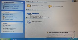 Portátil Acer Aspire 5100 con WinXP