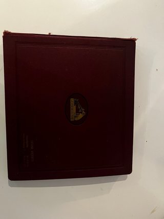 Disco Vinilo Pizarra 78 RPM El Tirano Señor