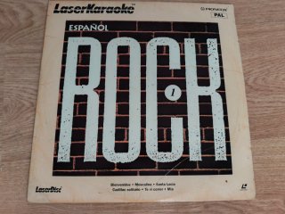 LaserDisc Karaoke Español Rock 1