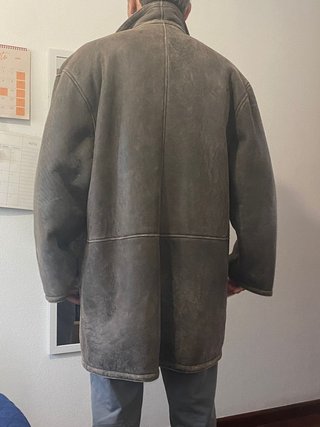 Chaquetón piel borrego hombre XXL Vintage NUEVO