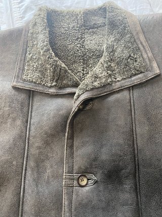 Chaquetón piel borrego hombre XXL Vintage NUEVO
