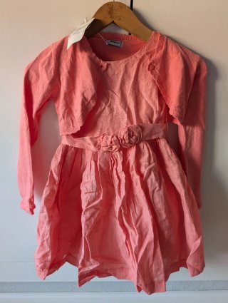 Vestido Mayoral  6-7 años. + Rebeca sin estrenar.