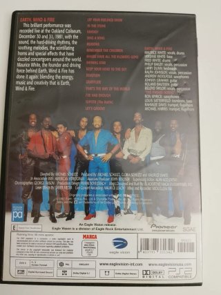 DVD Earth, Wind & Fire - In Concert