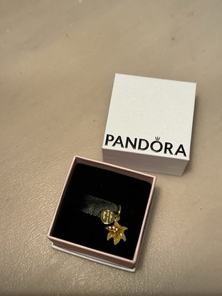 Charm Pandora Flor Amarilla Rapunzel Nuevo