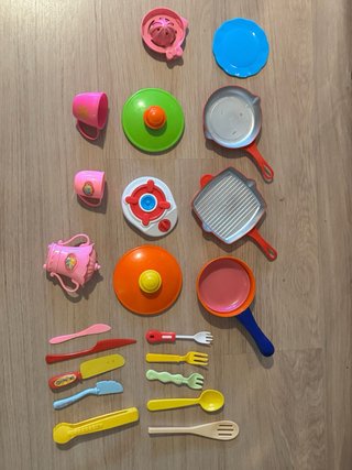 Pack 50 Piezas Cocinita Infantil
