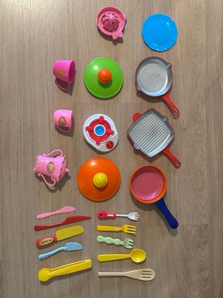 Pack 50 Piezas Cocinita Infantil