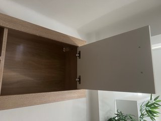 Mueble superior salón madera