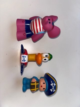 Figuras Pocoyó de goma para ducha