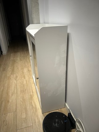 Vitrina Ikea Blanca y Cristal