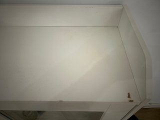 Vitrina Ikea Blanca y Cristal