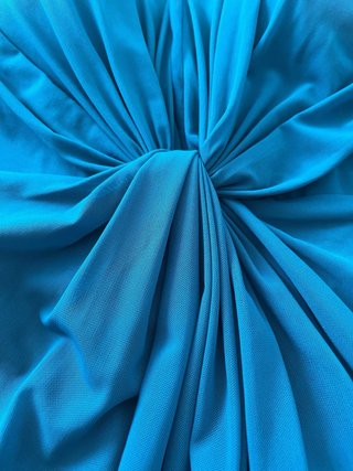 Vestido largo mujer gala azul petróleo