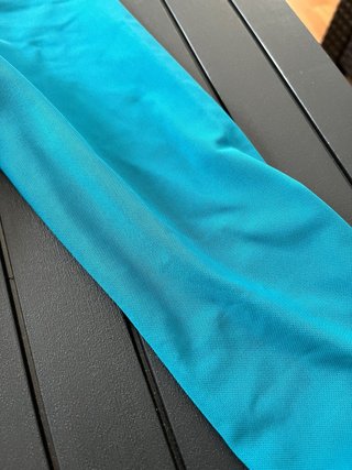 Vestido largo mujer gala azul petróleo