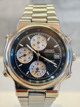 Orient Chronograph Reverse Panda HFA735-70