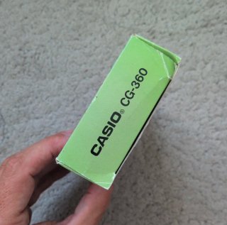 Caja Casio CG-360 Bankman