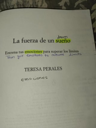 La Fuerza de un Sueño - Teresa Perales