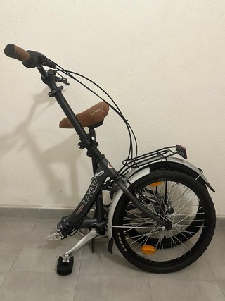 Bicicleta Plegable Blanca
