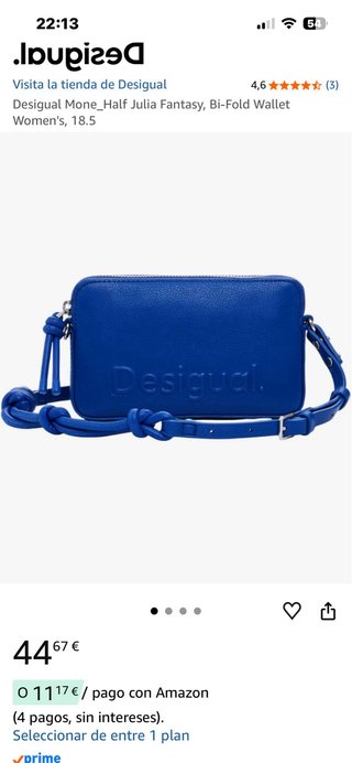 Bolso Desigual azul