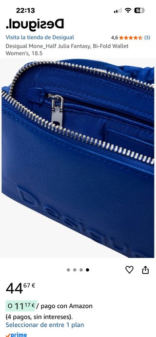 Bolso Desigual azul