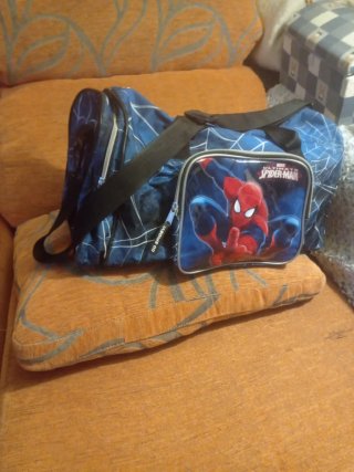 Bolsa Deporte Spider-Man Azul y Roja