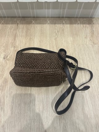 Bolso Parfois marrón tejido