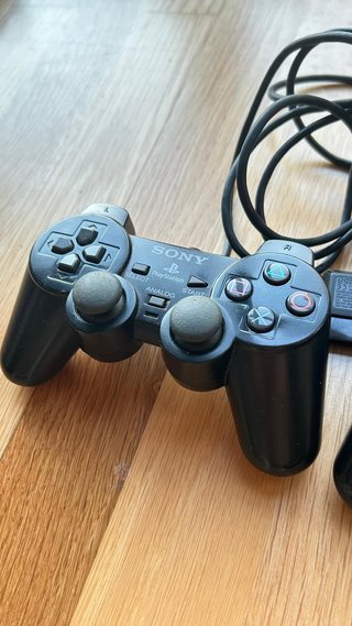 2 Mandos Sony PS2 Dualshock oficiales para piezas