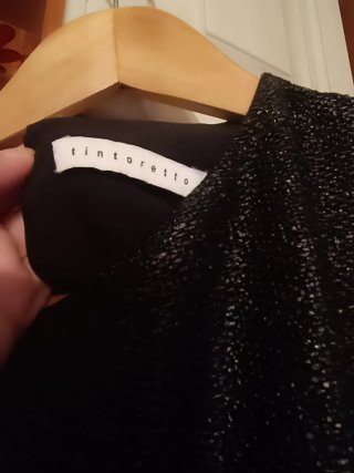 Vestido Negro Tintoretto