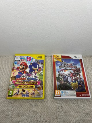 Giochi Wii: Mario & Sonic + Super Smash Bros.