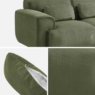 Sofá verde