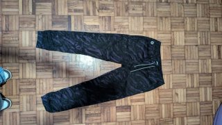 Pantalones Octopus negros y morados