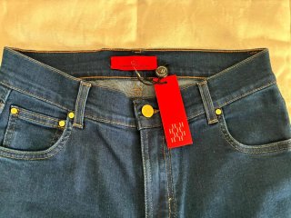 Pantalón vaquero C. H. chica azul