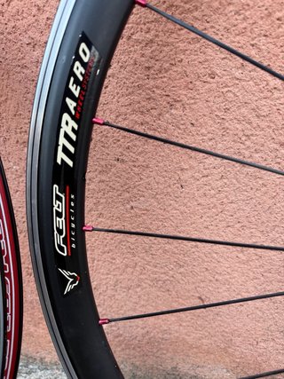 Ruedas carretera FELT TTR Aero + cassette Shimano