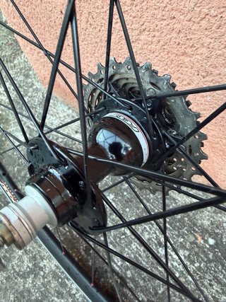 Ruedas carretera FELT TTR Aero + cassette Shimano