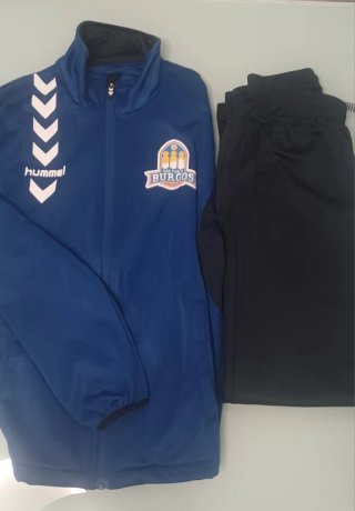 Chándal San Pablo Burgos Hummel Azul y Negro T 10