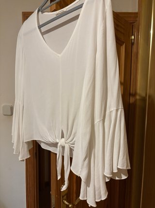 Blusa renata and go blanca talla L