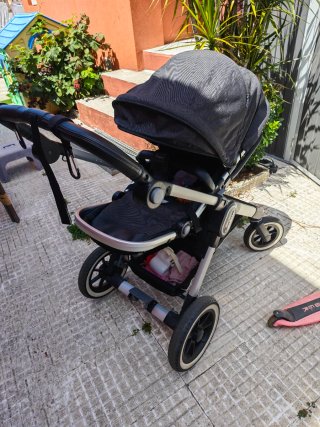 Carro Emmaljunga con capazo y silla