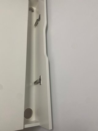 Escritorio blanco con 2 cajones + balda de REGALO.