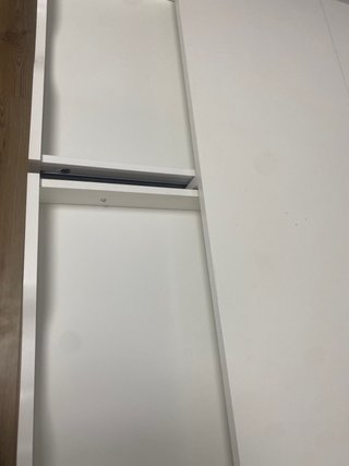 Escritorio blanco con 2 cajones + balda de REGALO.