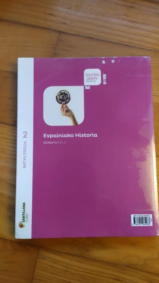 Espainiako historia, 2 Batxilergoa ezagutu saila