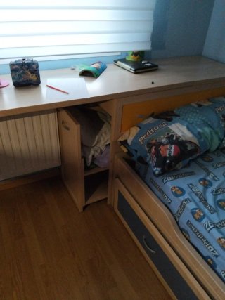 Habitación infantil con cama nido