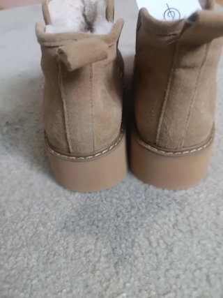Botas Stradivarius Beige Talla 39 Mujer