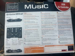 Controladora DJ Hercules MP3 e2 con caja