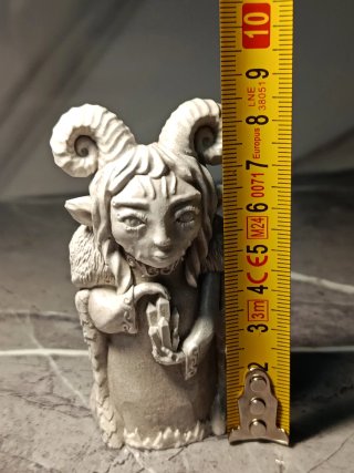 Scultura Fauno Spirito Natura Primordiale