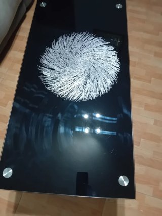 Juego de 2 mesas y 4 sillas comedor/centro