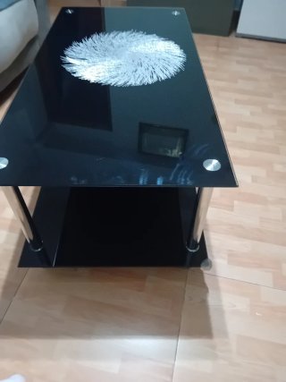 Juego de 2 mesas y 4 sillas comedor/centro