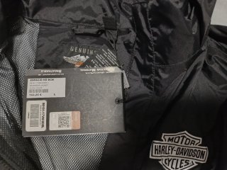 Chubasquero Harley-Davidson Hombre Negro